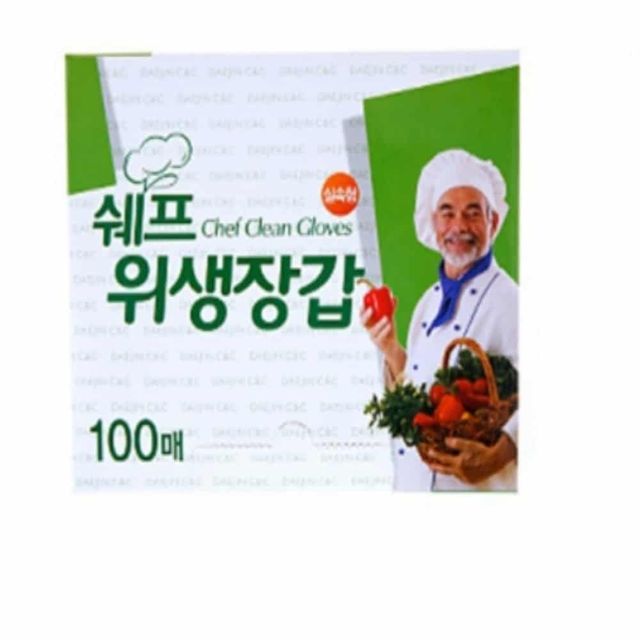 비닐 위생장갑 100매 주방위생장갑 일회용비닐장갑 식품장갑 주방장갑 일회용장갑