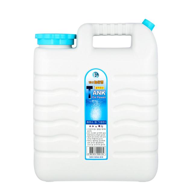국산 약수터 물통 10L, 엔파워 높은형 말통 약수통