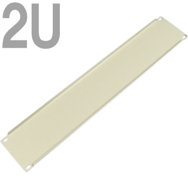 강원전자 넷메이트 허브랙 블랭크 판넬(2U/아이보리) CYPN-2U(Ivory)
