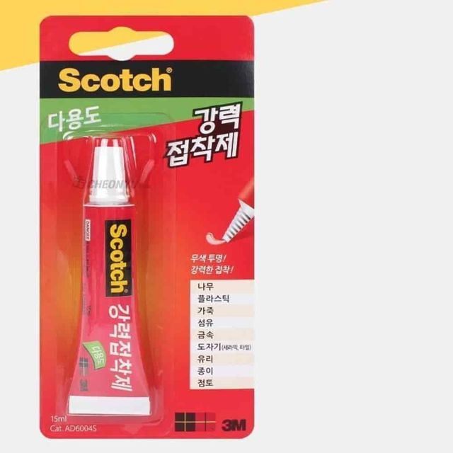 강력접착제 15ml 가죽접착제 플라스틱본드 강력본드 도자기본드