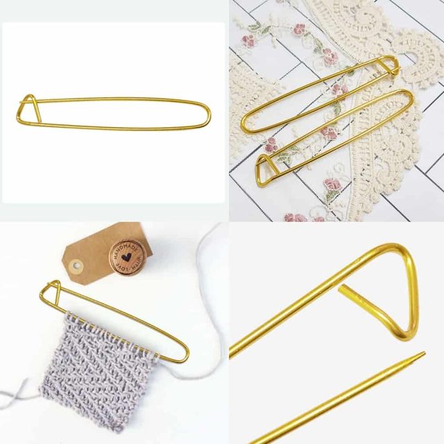 뜨개질 홀더 12cm 손뜨개 안전핀