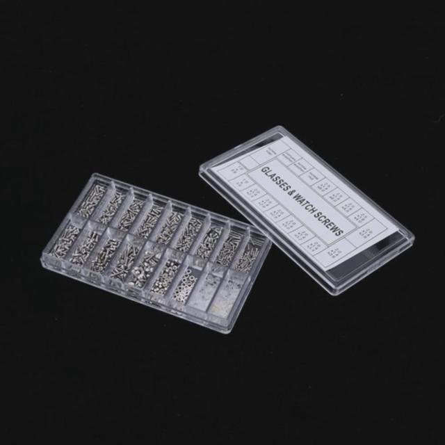 시계 안경 나사 18종 부품 박스 세트 1000pcs