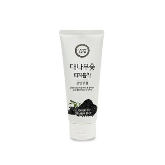 피지제거 클렌징폼 해피바스 대나무숯 클렌징폼