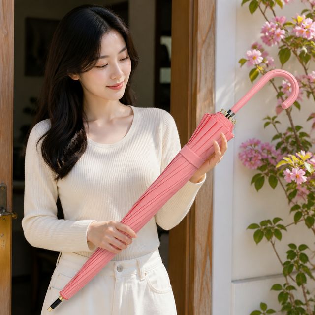 16살대 방풍 장우산 골프용 대형 비바람 차단 자동우산