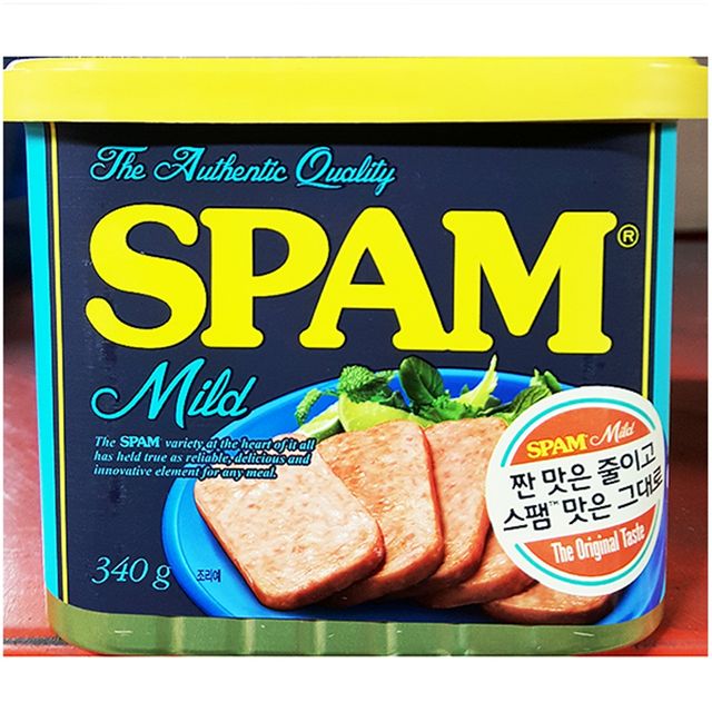 식재료 스팸 마일드햄(백설 340g)