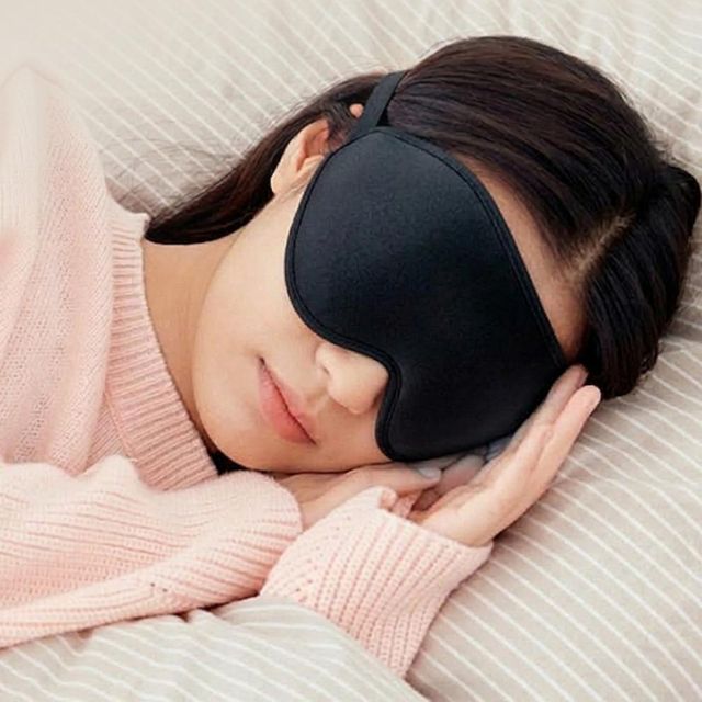 기내용 여행용 수면 안대 암막 머리조절 마스크 눈안대