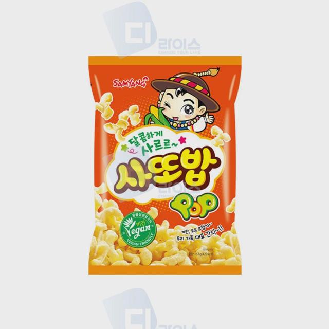 삼양 사또밥 67g 20봉 1box 봉지과자 스낵 간식