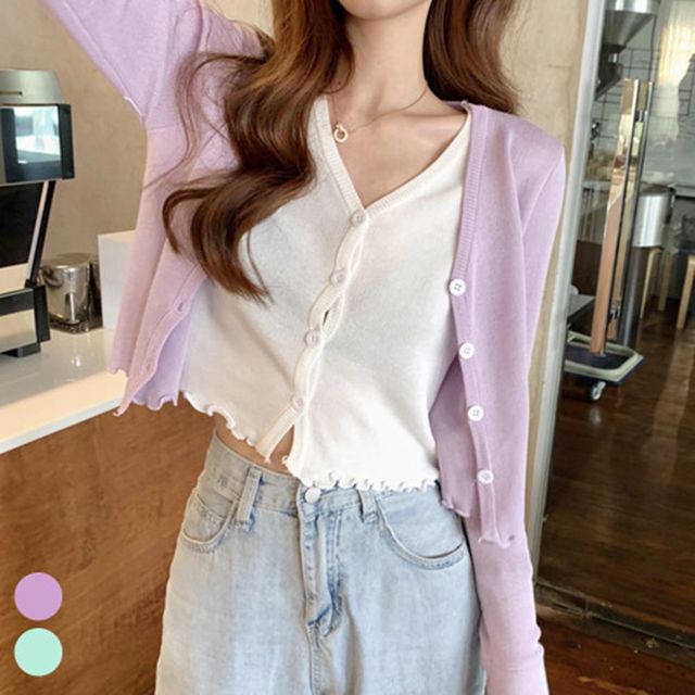 투피스 롱 니트가디건 여자가디건 자켓 루즈가디건 숄