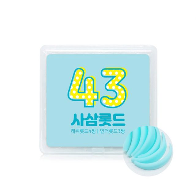 LU컬 바짝롯드 속눈썹펌 43롯드 언더래쉬펌 3쌍추가