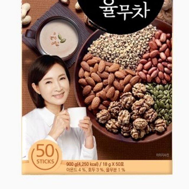 담터 호두아몬드율무차 18gx50개입 문구세트 - 건강한 휴식