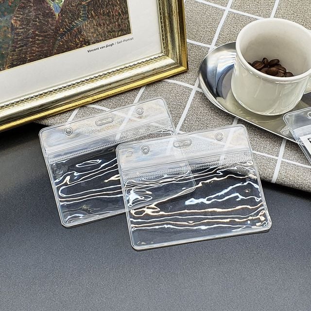 PVC ID카드 명찰 가로형, 사원증 케이스 이름표