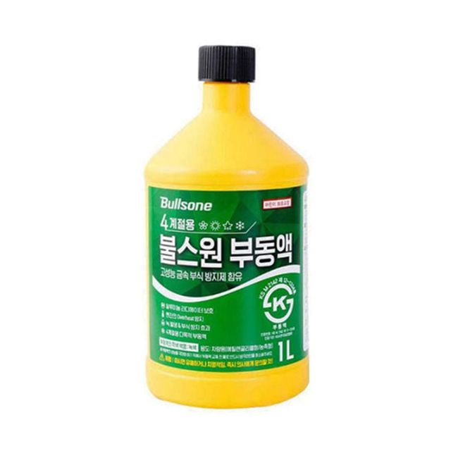 냉각수보충 자동차 냉각수 부식방지 관리용품 차량부동액 부동액 1리터