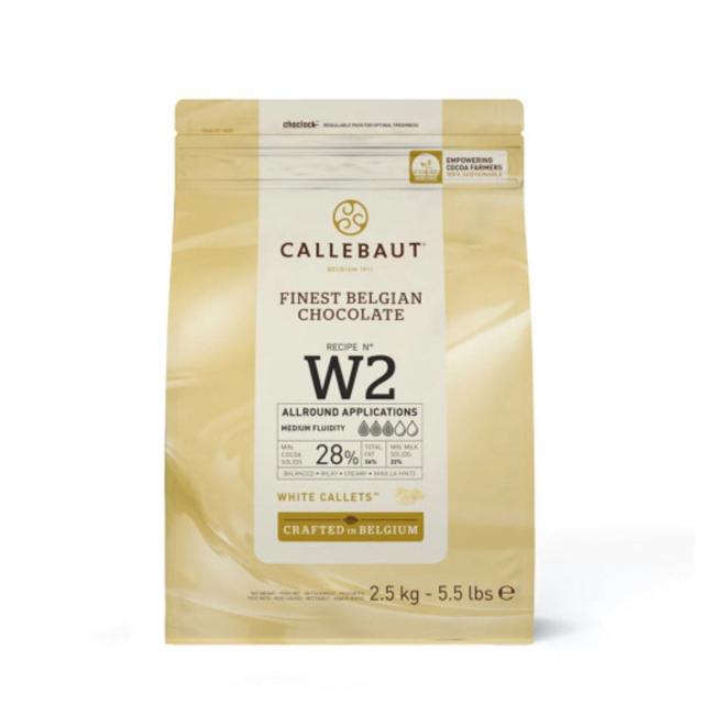 칼레바우트 화이트 초콜릿 W2 2.5kg