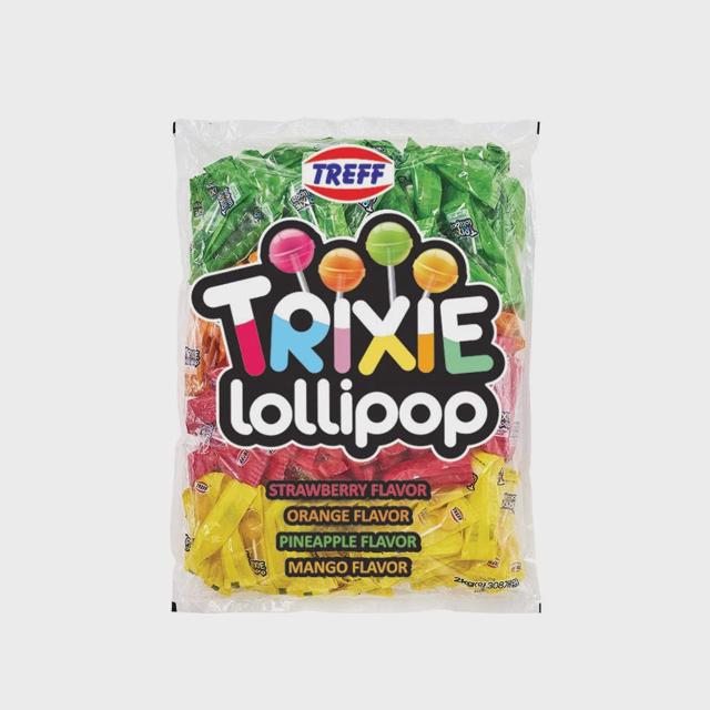 트레프 트릭시 롤리팝 2kg, 대용량 막대사탕 캔디