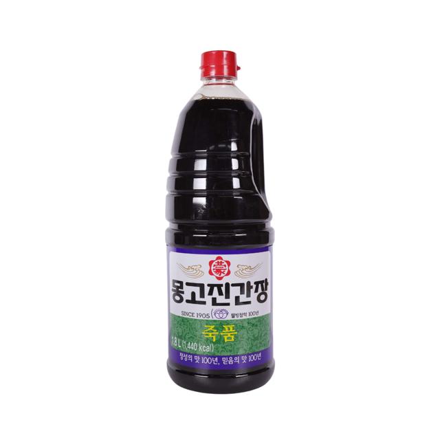 몽고진간장 죽품 간장 1.8L
