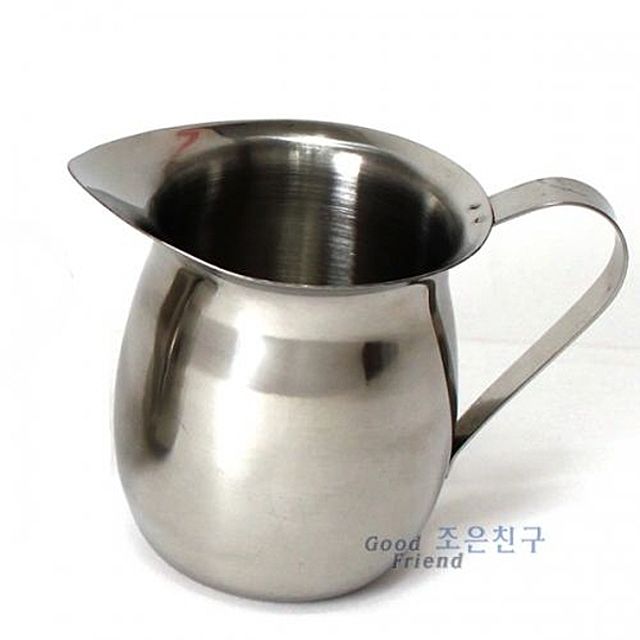 벨크리머(스텐)8oz 홈카페용품 샷잔 바리스타도구