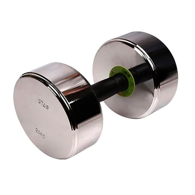 아령 스타스포츠 ER102 (20kg) 홈트레이닝 헬스용품 도금아령 홈트