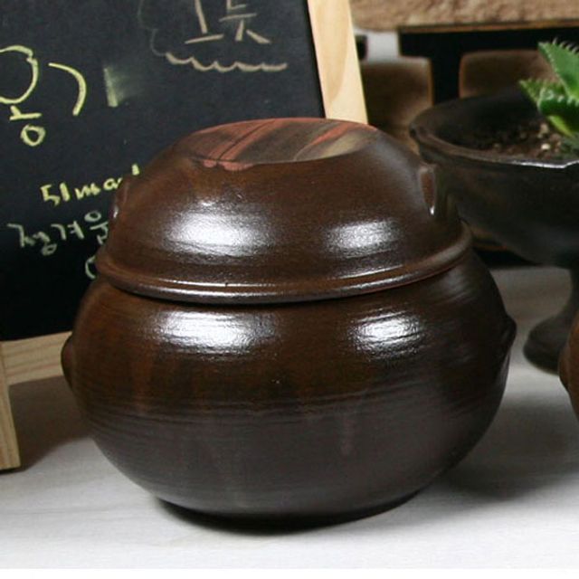 미니 항아리 옹기 단지 1kg 용량 양념통 설탕통