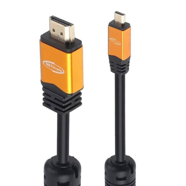 Micro HDMI 2.0 케이블 1m HDMI2.0케이블 마이크로HDMI젠더 HDMI변환케이블 카메라HDMI케이블 HDMI케이블