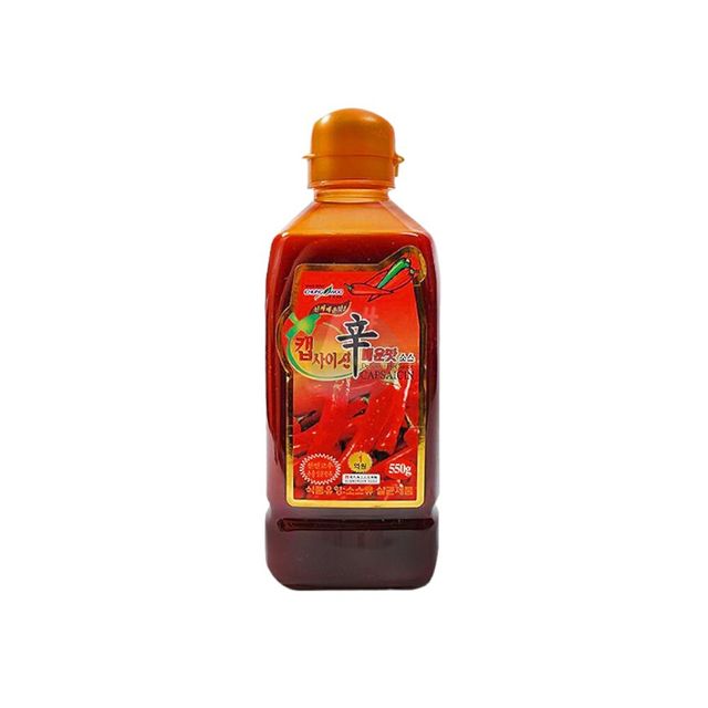 청우 캡사이신 매운맛소스 550g - 진한 매운맛 조미액상