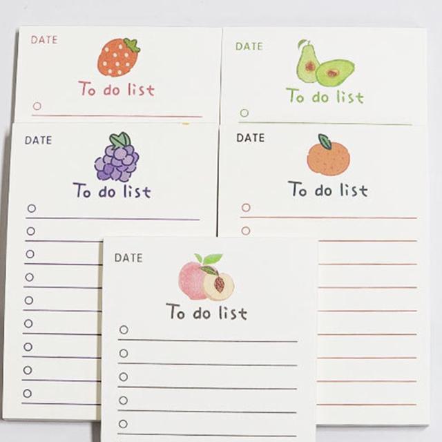 체크리스트 TO DO LIST 투두리스트 점검표 메모지