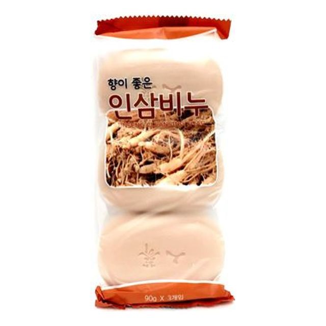 3P 세수비누 인삼 세안 샤워 목욕 클렌징 케어