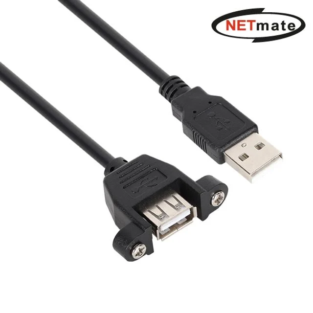 NMC-UF205SB USB2.0 연장 AM-AF 판넬형 케이 KW0330