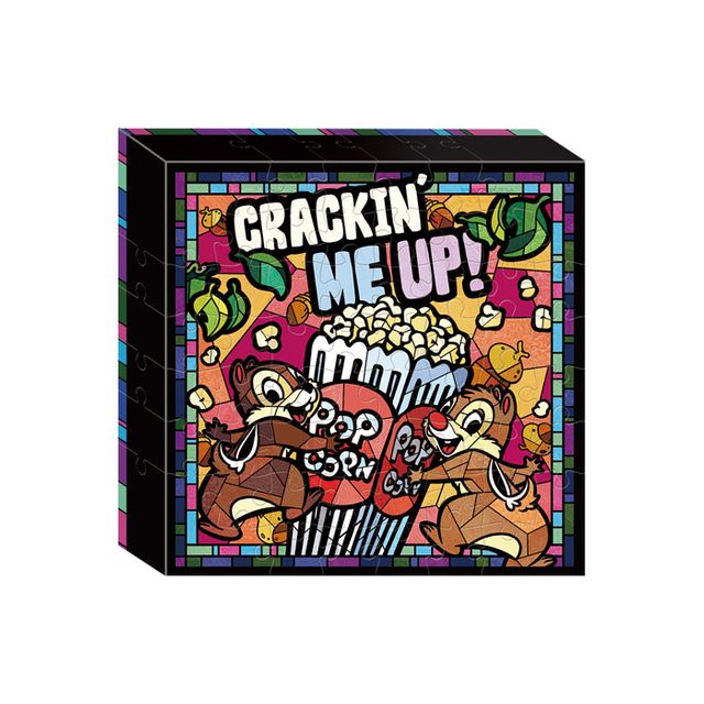 56피스 퍼즐 글라스 아트 칩앤데일 캔버스 TPD56-2101