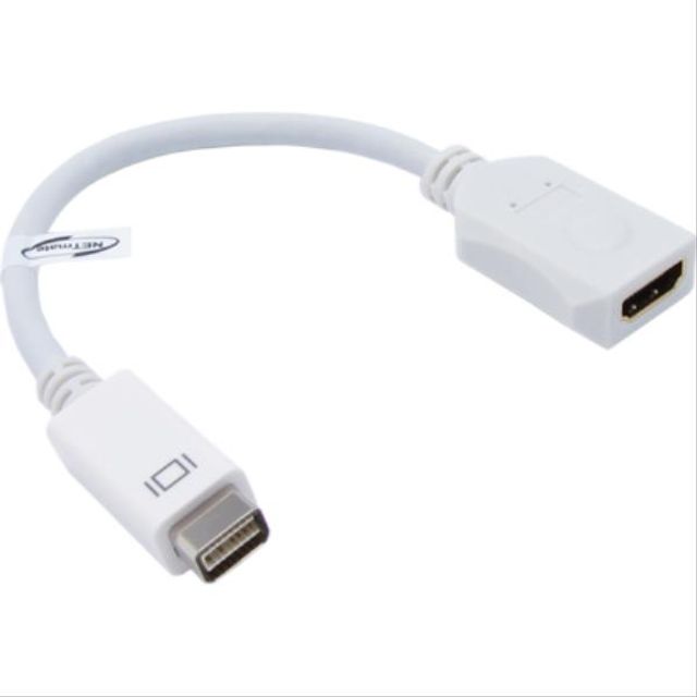 NETmate DC H1 (White) Mini DVI to HDMI 젠더