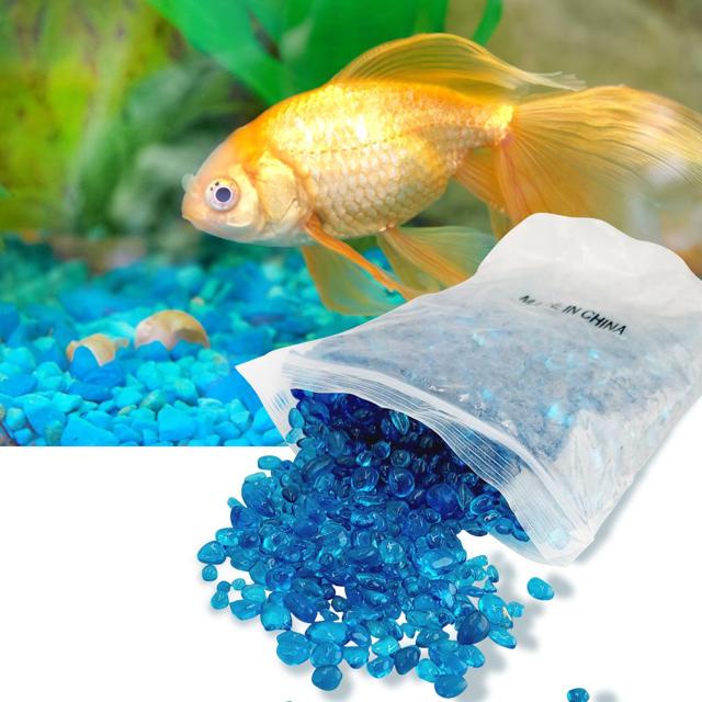 마리모 구피 베타 새우 어항 유리자갈 250g