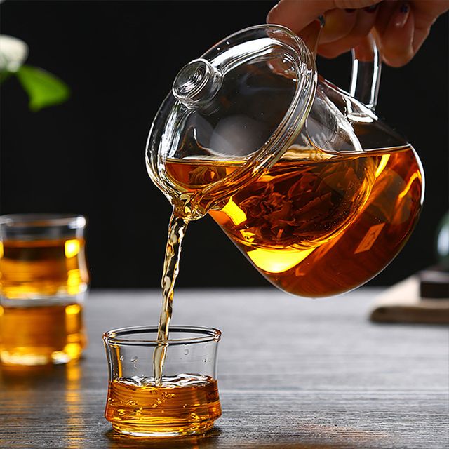 로하티 루이스 유리 티포트, 내열 티주전자 450ml