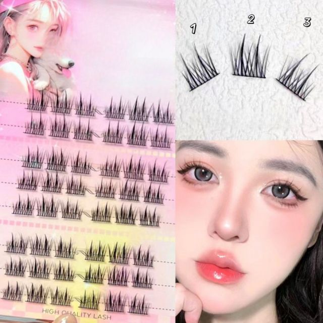 자연스러운 붙임 속눈썹 아이 메이크업 도구