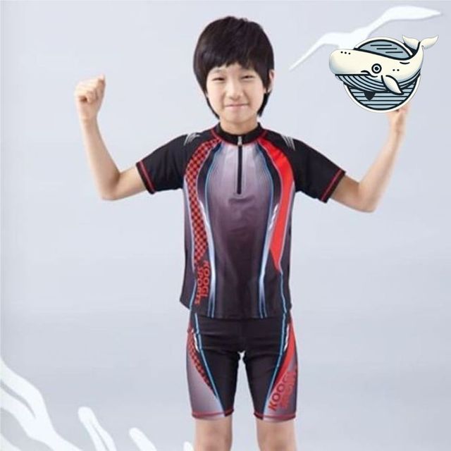 아동용 수영복 반팔 래쉬가드 수모 여름 바닷가