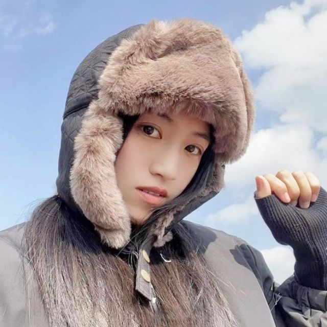 남녀공용 패션 퍼 겨울 군밤모자 3컬러