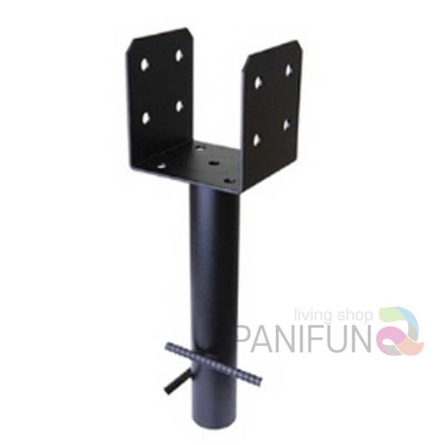 주택 바닥 기둥받침대 C140 기둥브라켓 기둥철물 기둥클램프 사각조인트 기둥지지대
