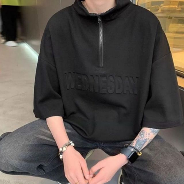 남자 반팔 티셔츠 남성 남성캐주얼티 웬즈데이 반팔티셔츠 베이직 남자반팔티셔츠 남자티셔츠