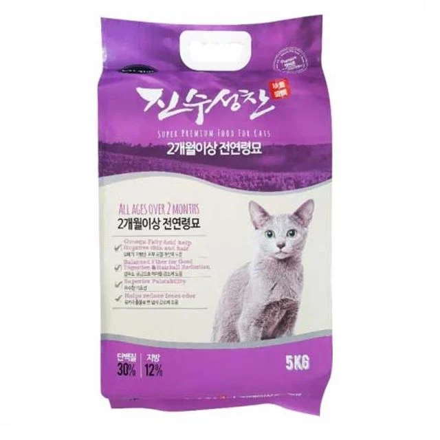 고양이 사료 진수성찬 5kg - 전연령묘용 건식 사료