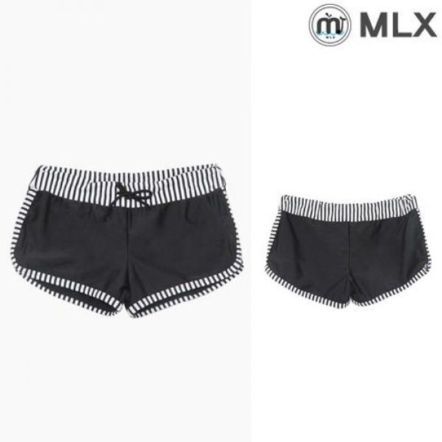 BS 엠엘엑스_여성 스트라이프 비치 반바지 팬츠 워터파크 여름 수영복_RE_27