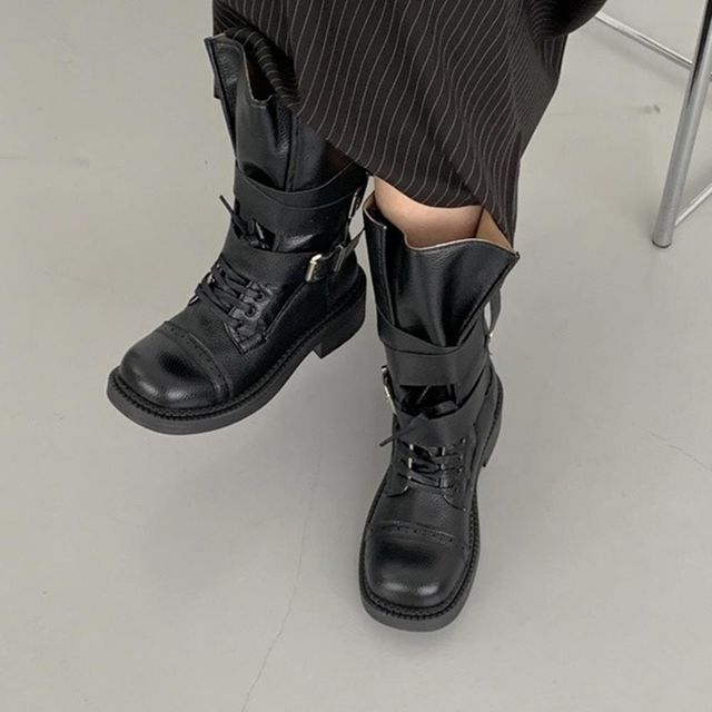 가을 부츠 여성부츠 로우힐워커 워커부츠 봄신발
