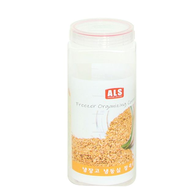 혜명몰 ALS 냉장고 냉동실 정리용기 1500ml 주방정리함 냉동실정리용기 투명쌀통 조미료통 소금병