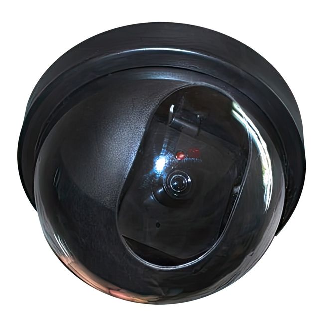 모형 가짜 CCTV 녹화중 카메라 방범용 감시 돔카메라 CC티비 페이크 보안