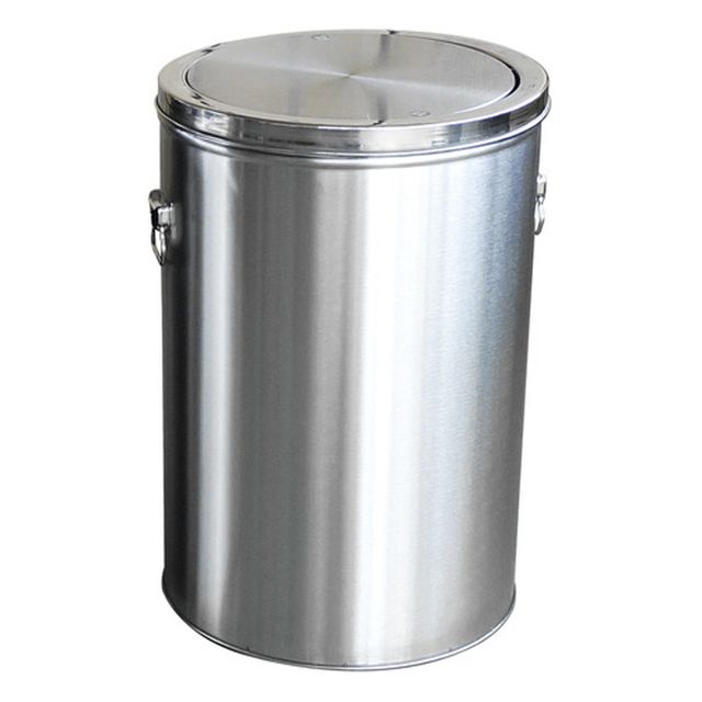 노아 야외용 뱅뱅이휴지통 쓰레기통(150L) 500x740 스테인리스 업소용 실외용