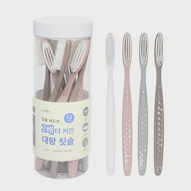 나무이야기 대왕칫솔 12개입
