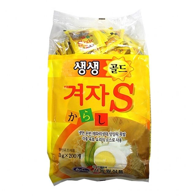 생생골드일회용겨자S (3gX200개)
