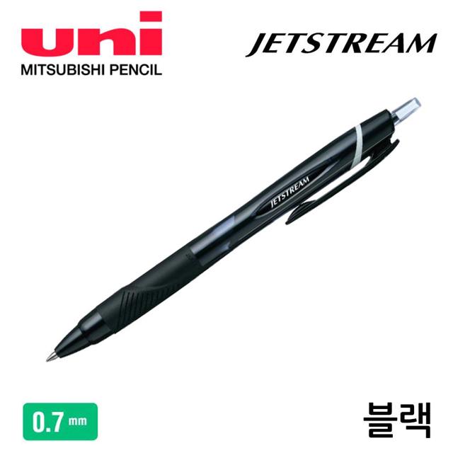 제트스트림 볼펜 0.7mm 10개입 - 미쯔비시 블랙 볼펜
