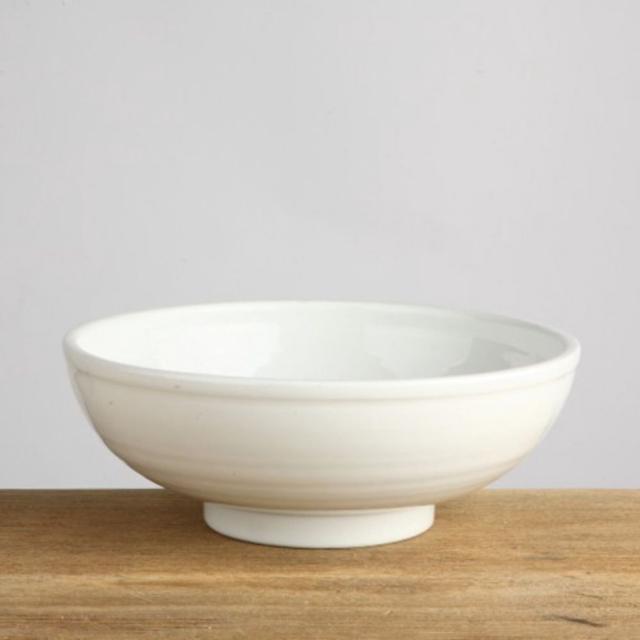 이천도자기 떡살백자 면기 대 22cm 그릇 식기
