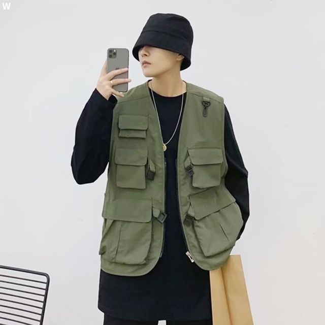 남성조끼베스트 캐주얼조끼 낚시자켓아우터 IS-BT02
