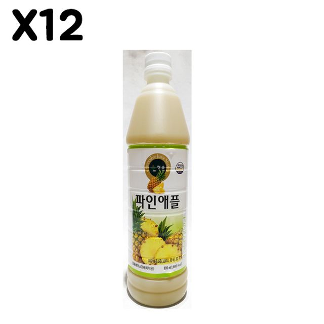 FK 파인애플원액(청솔 835ml)X12