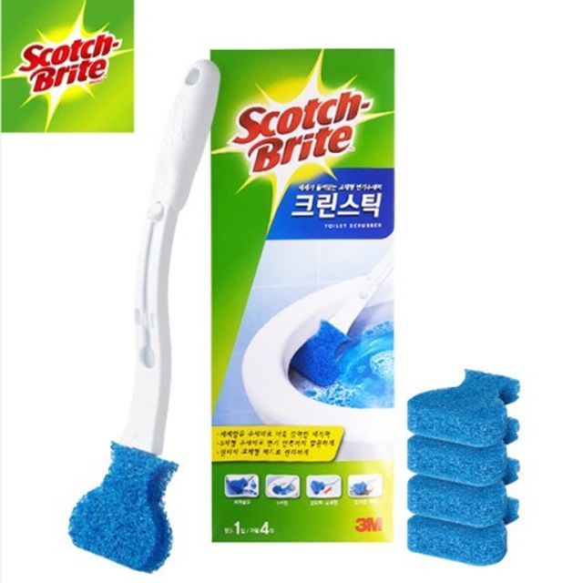 3M 크린스틱 스타터 키트 - 핸들 1개 및 리필 4개