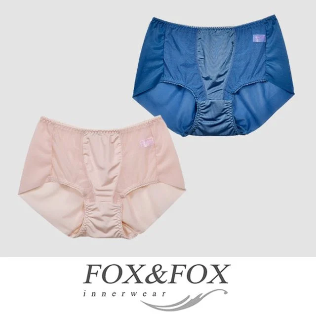(폭스)깔끔한 디자인 망사 포인트 햄라인 여삼각팬티